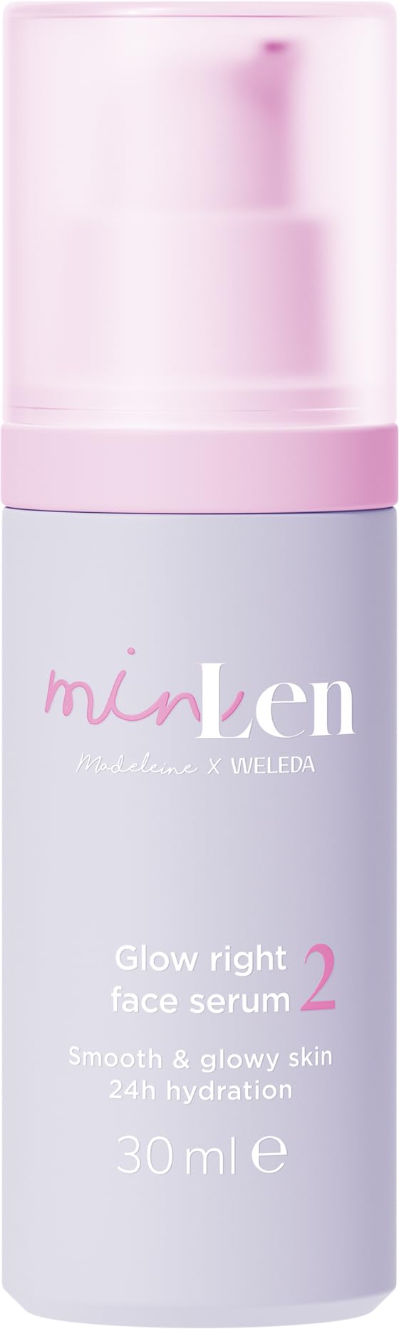 From Head to Glow Set Naturkosmetik Gesichtspflege Geschenkset für Kids & Tweens - Foam & Fresh Waschgel, Barrier Gesichtscreme/Feuchtigkeitscreme & Travelsize Glow Right Face Serum (vegan)