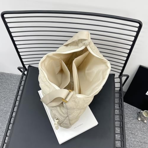 Image of Nylon Crescent Crossbody Bag for Women Shoulder Tote Handbag Casual Sling Bag Dumpling Purse Bag for Outdoor Travel