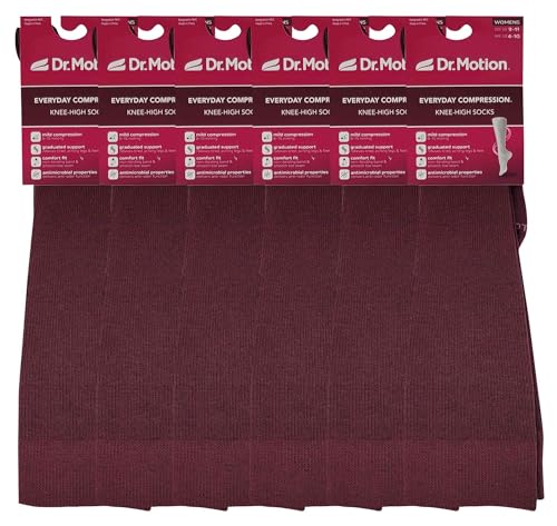 Image of Women's Compression Socks Therapeutic Graduated (Pack of 6 Pairs)