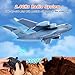 RC Airplane, 2CH RC Plane Ready to Fly, 2.4GHz C-17 Remote Control Airplane with 6-axis Gyro Stabilizer Globemaster III Military Transport Aircraft for Beginners Boys Kids Adults Patent Pending