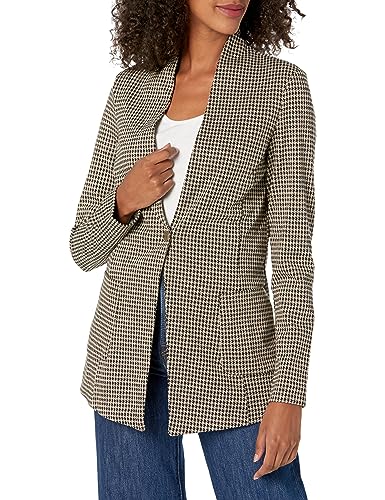 Blazer Tommy Hilfiger femme veste de costume sans col à un bouton chic