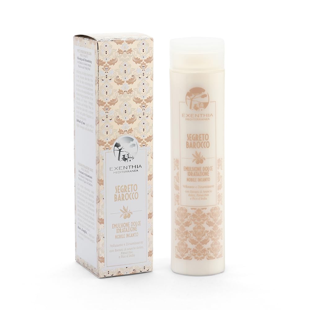 Geheimnis Barock Feuchtigkeits-Emulsion – Samtweich Mit Orange, Pistazie & Feige