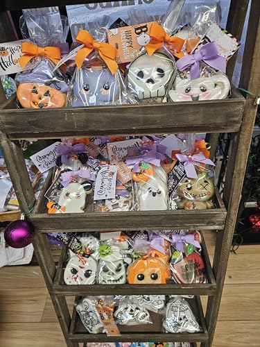 Halloween sugar cookies (Ghost on stick)