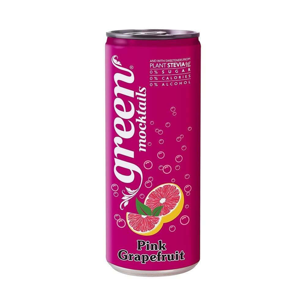 GREEN HOUSE Cola Pink Grapefruit Carbonated Drink 330 ml