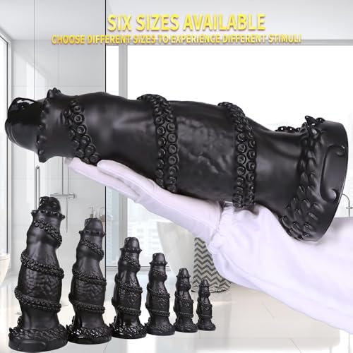 Jixaxe-Riesigen-Horse-Analplug-Realistischer-Tentakeln-Pferde-Dildo-Big-Penis-Dildos-Dicker-Analdildos-Super-Gross-Monster-Buttplug-Prostata-Stimulation-Sex-Spielzeug-fuer-Frauen-Maenner