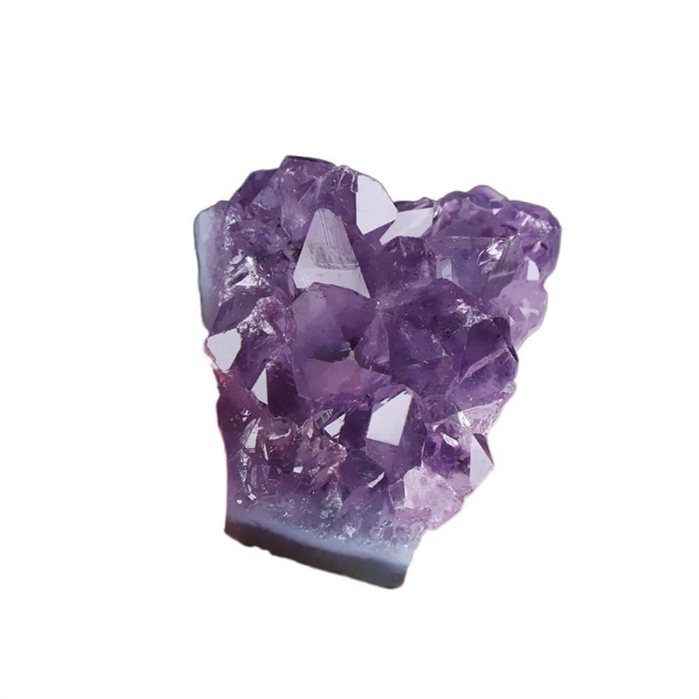 PKNVKZIDK Purple Brazilian Amethyst Quartz Crystal Cluster Stones Home Decor Crafts Ornament Ornaments (Color : 5Pcs)