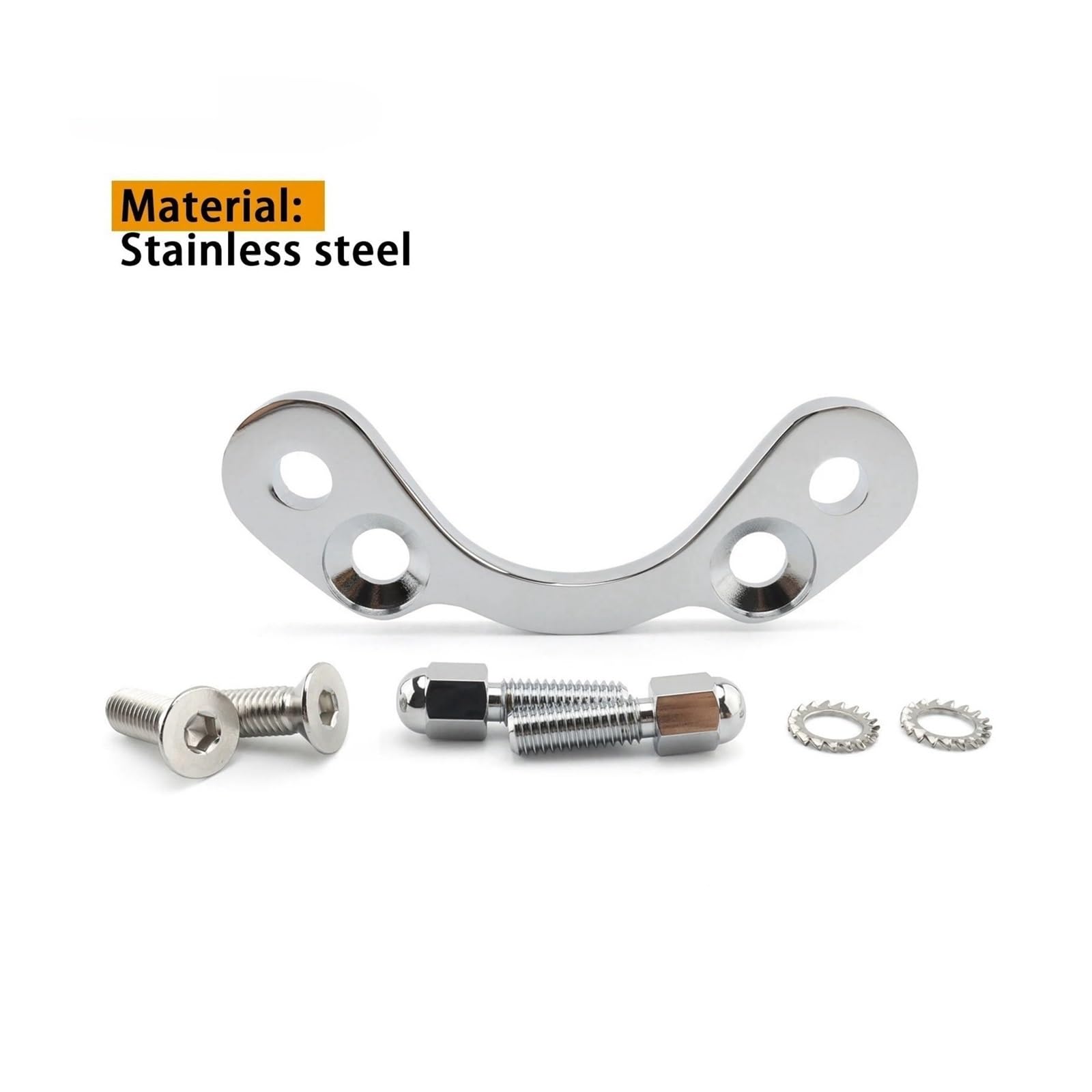 Motorrad Lenkerklemmen Motorrad Springer Lenker Baum Adapter Obere Klemme 3,5" Wide Riser Riser Mit Klemme Für Ha&rley Bobber 200 250