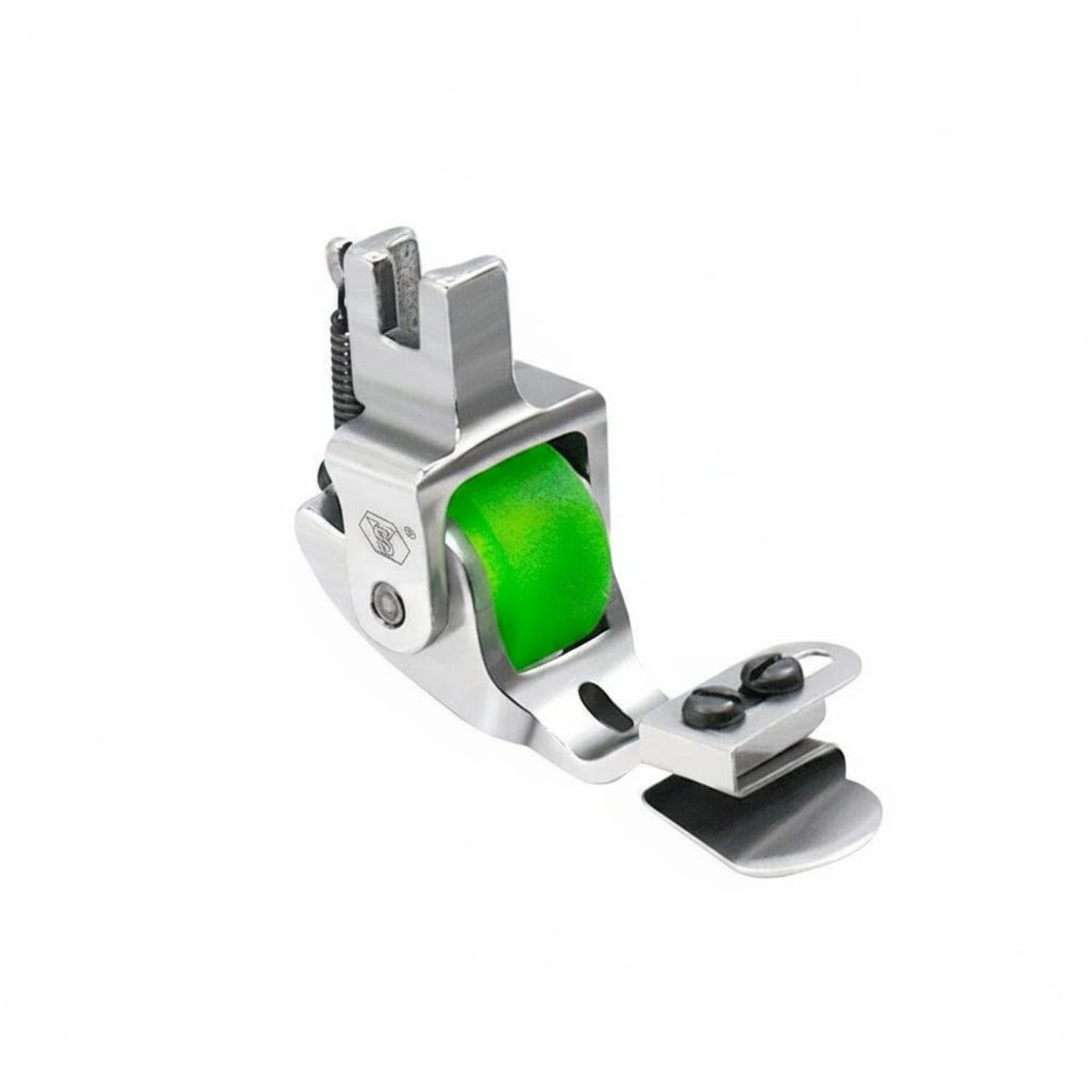 Down Folding Presser Foot All Steel Roller Presser Foot Long-Lasting Sewing Machine Accessory for Tailors, Sewers, Garment Making, Grn Flat Rubber|Feet|Crafts-image-22