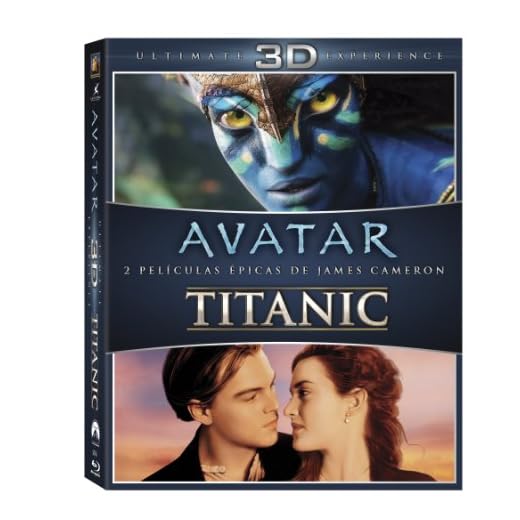 Pack 2 -Avatar + Titanic - Blu-Ray 3d [Blu-ray]