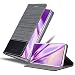 Produktbild Cadorabo Hülle für OnePlus 7T PRO in GRAU SCHWARZ - Handyhülle mit Magnetverschluss, Standfunktion und Kartenfach - Case Cover Schutzhülle Etui Tasche Book Klapp Style