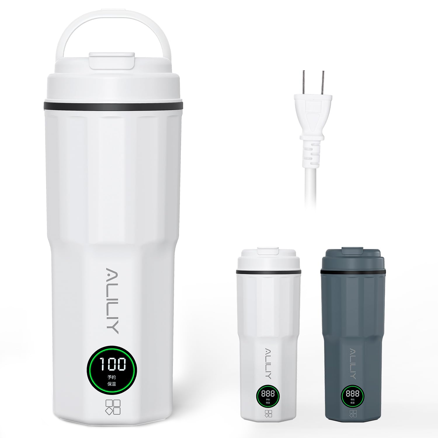 新品未開封 Aliliy電気ケトル Amazon | Aliliyポータブル電気ケトル【2026革新版 5分急速沸かし