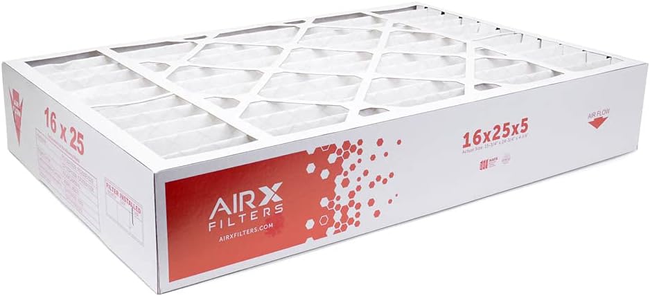 AIRx Filters 16x25x5 MERV 11 HVAC AC Furnace Air Filter Replacement for Honeywell FC100A1029 CF200A1008 CF200D1625, Allergy 1-Pack, Made in the USA