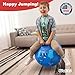 WALIKI Hopper Ball Toy for Boys and Girls Ages 3-6 | Hippity Hop Jumping Ball | Cool Birthday Gift | Blue | 18