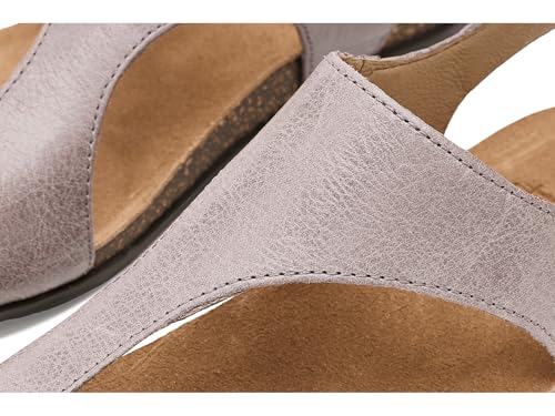 Image of Dansko Reece Sandal for Women - Memory Foam and Cork Footbed for Comfort and Arch Support - Lightweight Rubber Outsole for Long-Lasting Wear with Hook & Loop Strap