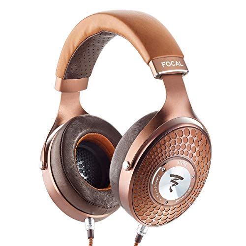 Focal Stellia Closed-Back Circum-Aural Over-Ear Headphones (Cognac) (Renewed)