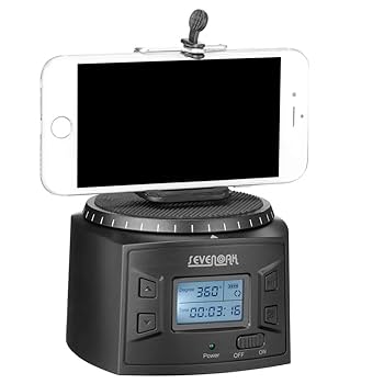 Amazon | sevenoak 【 SK-EBH2000 】 自動回転 雲台 LED