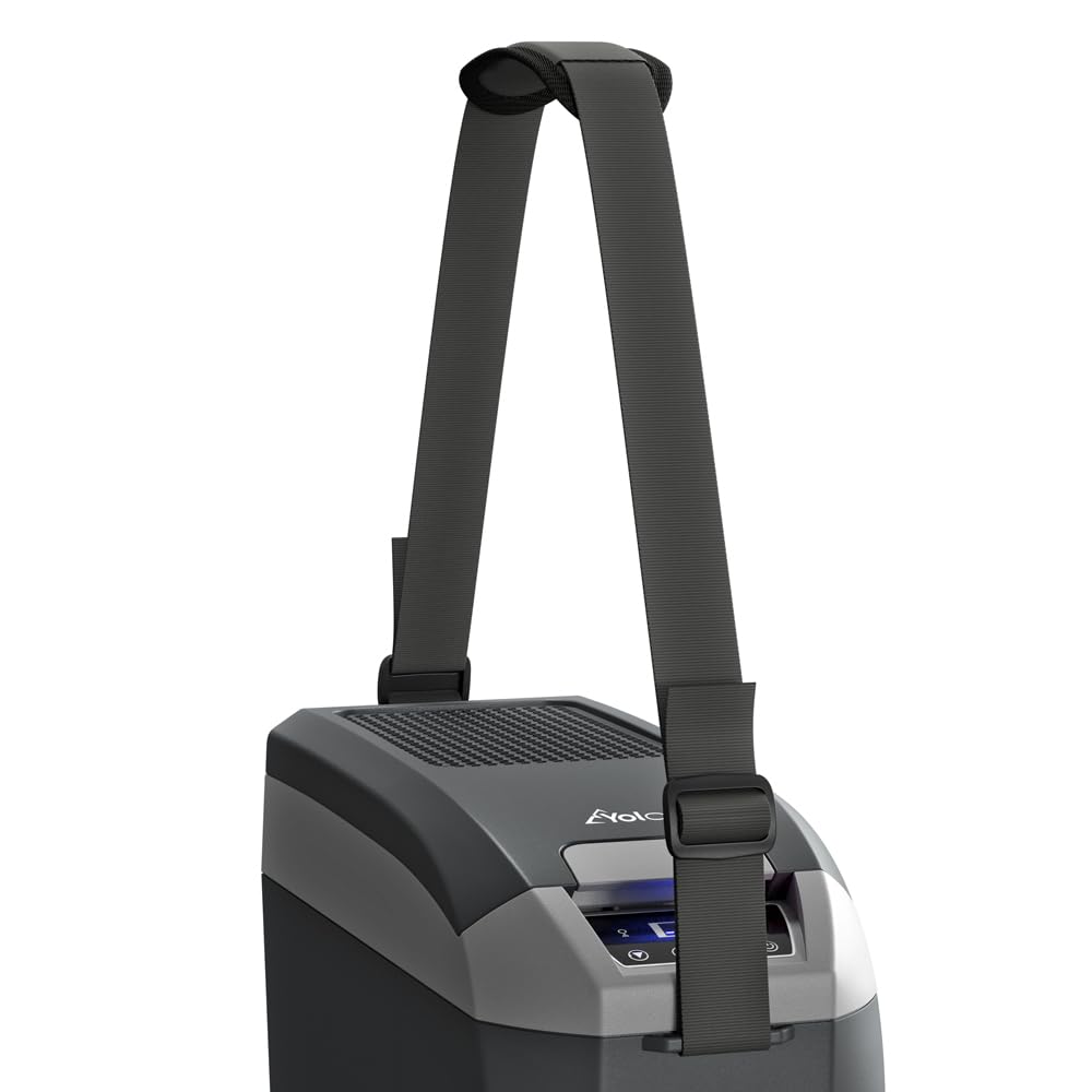 Yolco ARC18 lodówka podróżna z kompresorem, 16 l, 12 V, 24 V, 230 V, elektryczna, przenośna, kempingowa, mini zamrażarka, od -18°C do +10°C, cicha lodówka chłodząca z funkcją turbo, do samochodu