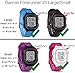 Band for Garmin Forerunner 25, Soft Silicone Replacement Watch Band Strap for Garmin Forerunner 25