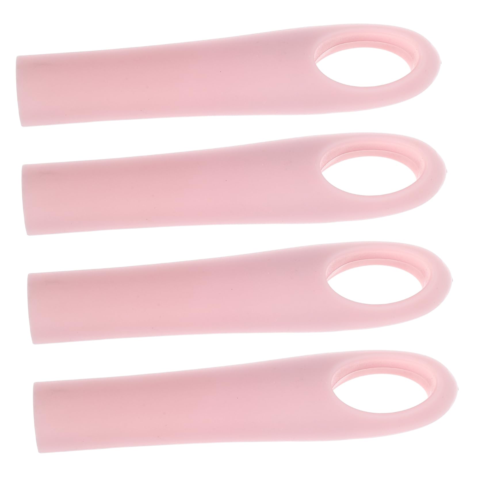 PACKOVE 4pcs Mop Handle Replacement Grips Non- Design for Mop Rod Hanging for Convenient Storage and Compatible Various Broom Handles