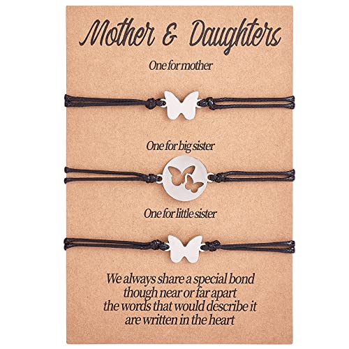 Image of Ornaland 2 /3 /4 /5 Pcs Friendship Bracelet Best Friend Bracelets Bff Matching Heart Bracelet Braided Bracelet Best Friend Friendship Gifts for Women Friends Girls Teen