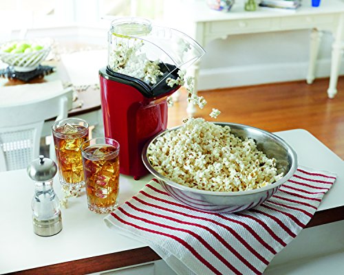 Hamilton-Beach-Electric-Hot-Air-Popcorn-Popper-Healthy-Snack-Makes-up-to-18-Cups-Red-73400 Hamilton Beach Electric Hot Air Popcorn Popper Healthy Snack Makes up to 18 Cups Red 73400