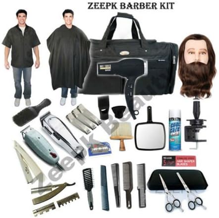 Complete Cosmetology Student Barber Kit for Hair Styling, Barbering School #3