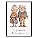 Liebe und günstig Kaufen-MIT DIR ALT UND RUNZELIG WERDEN | ABOUKI Kunstdruck | Bild Liebe Bild Liebespaar Paar Poster Liebe Geschenkidee Geschenk Gastgeschenk Silberhochzeit Valentinstag | Optional Personalisiert