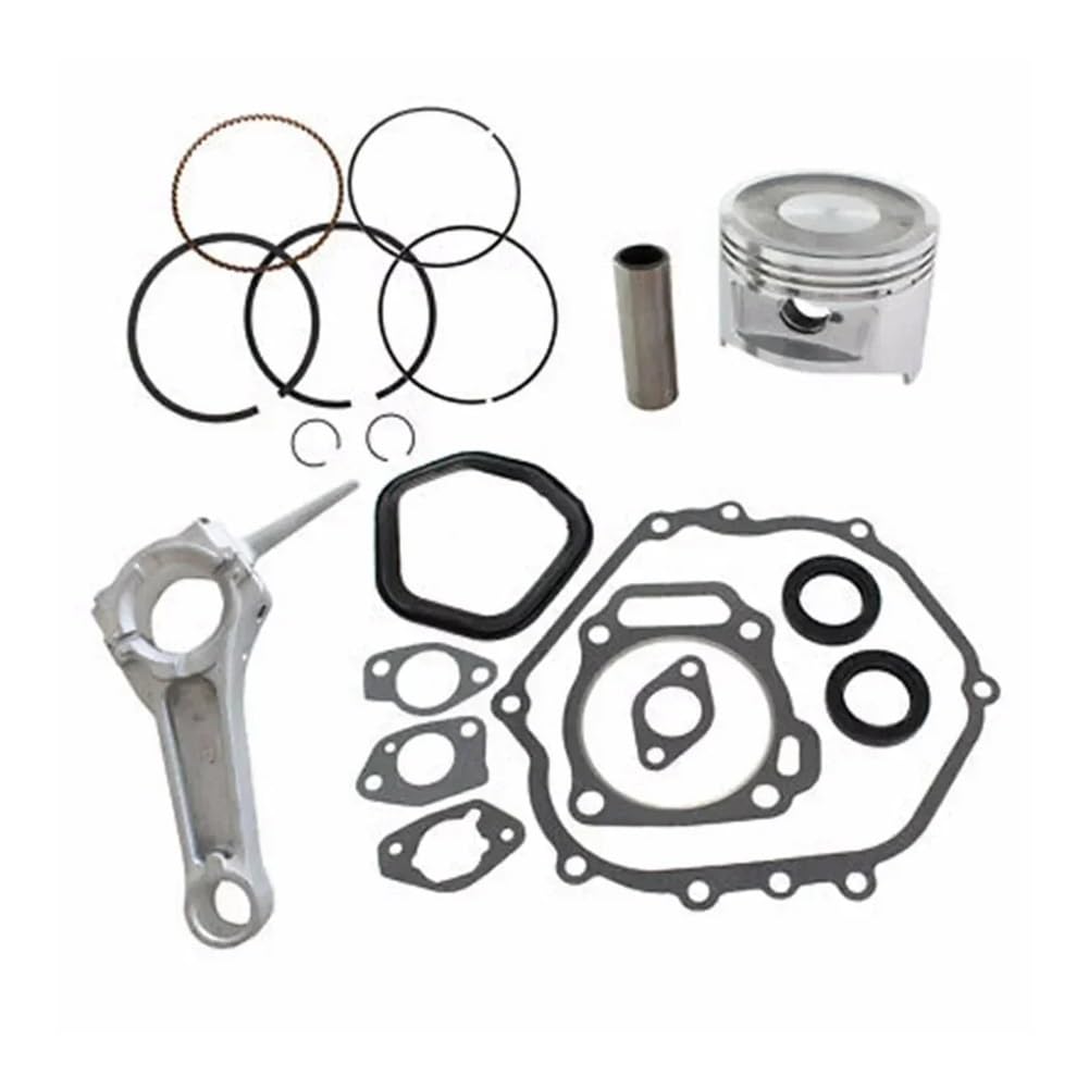 Ajuste for GX390 13HP Anillo de pistón biela Juntas de Sellado Motor cortacésped Piezas generador cortacésped Motor