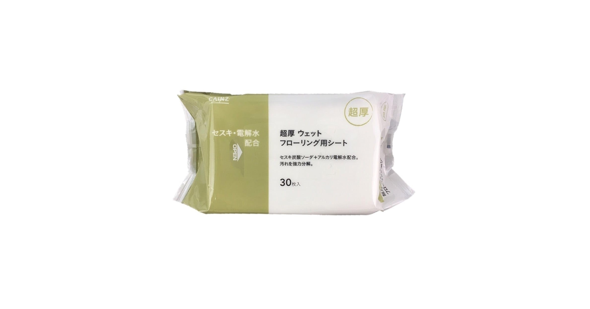 Amazon.co.jp: カインズ(CAINZ) フローリング用 ウェットシート 30枚入