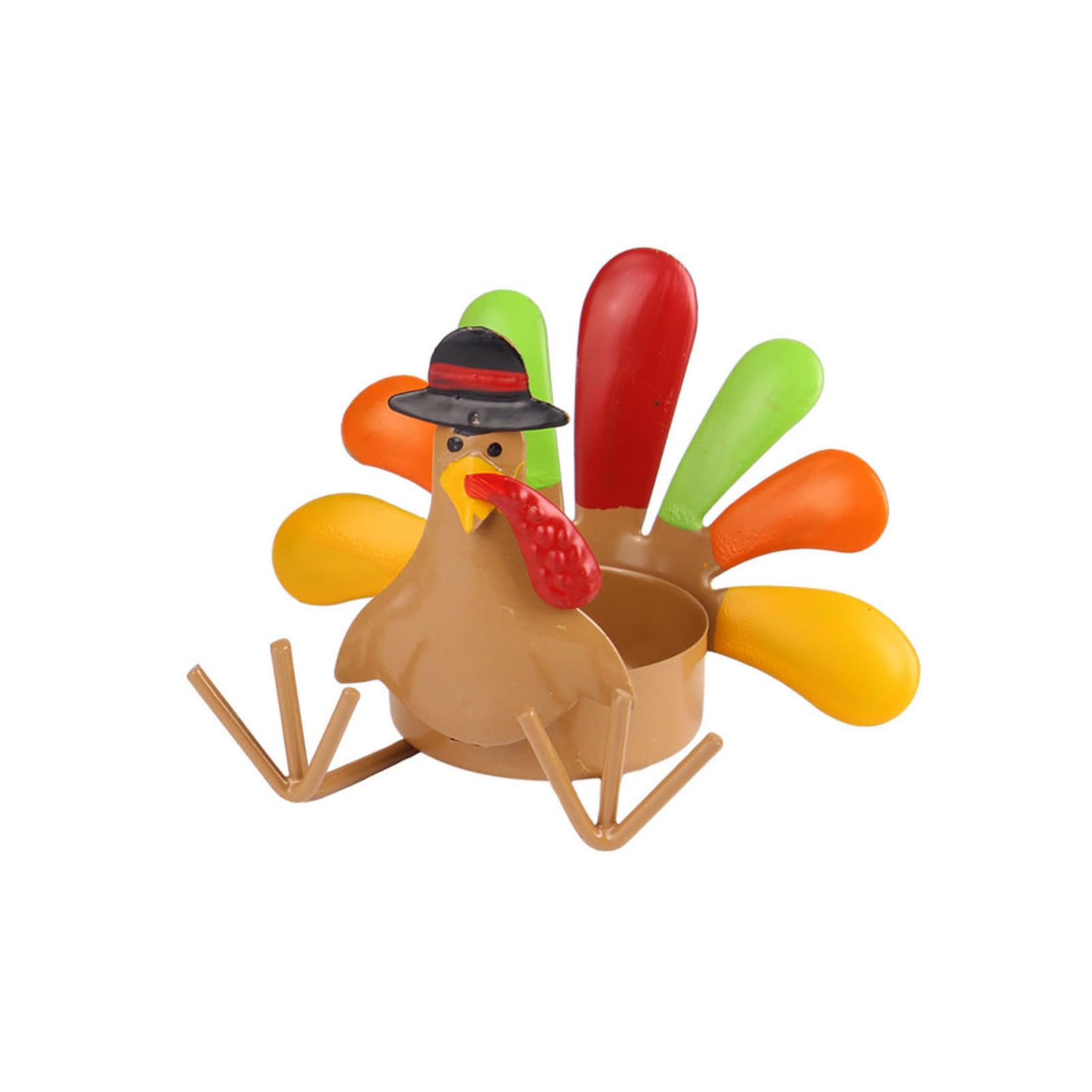Kalttoy Turkey Tea Light Holder Thanksgiving Centerpieces Fall Decorations Home Decor Tea Light Decorations Table Thanksgiving Holder Fall Home Decor Table Decoration Fireplaces Window
