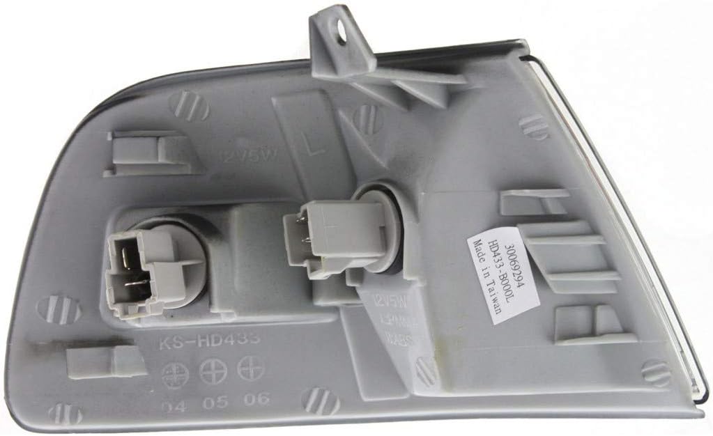 For 1990 1991 Honda Civic Side Marker Light Driver Side Hatchback Replacement For HO2550104