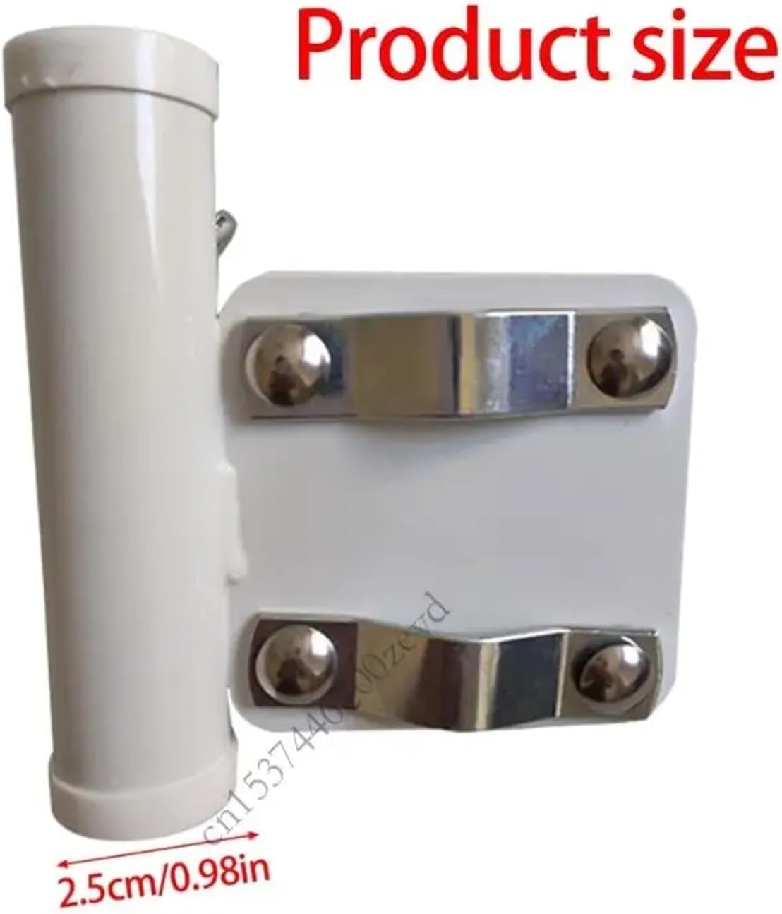 Parasol Holder Umbrella Mount Clamp 2.5cm Diameter Outdoor Various Space Use