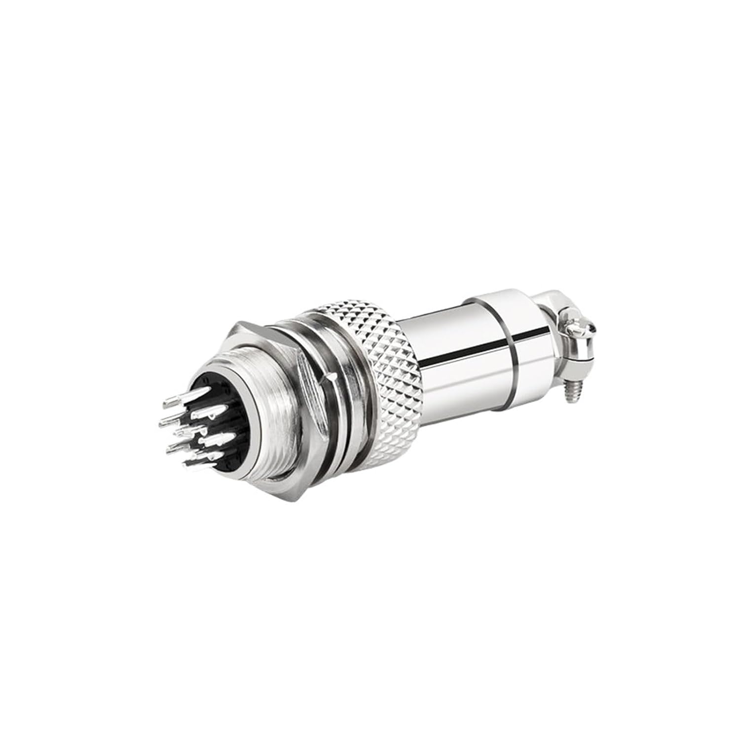 5Set GX16 Nut Male&Female Docking Aviator Aviation Connector Waterproof 12mm Circular Cable Connector 2/3/4/5/6/7/8/9/10Pin(GX16-4P Whole Set)