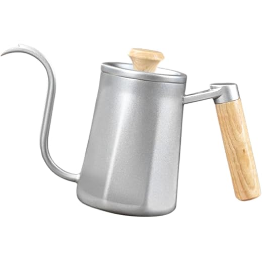 TRENDYNEST? Hanging Ear Coffee Pot 550ml Insulated Milk Warmer for Home Coffee Shop Gift Silver | Home & Garden | Kitchen, Dining & Bar | Small Kitchen Appliances