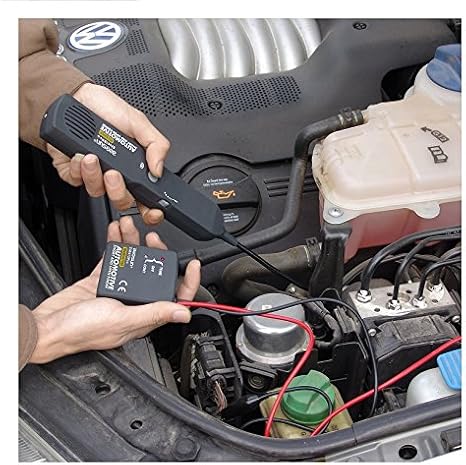 ALLOSUN Automotive Cable Wire Tracker Car Tracer Finder Test Short & Open DC 6~42 Volts, Black (EM415PRO)