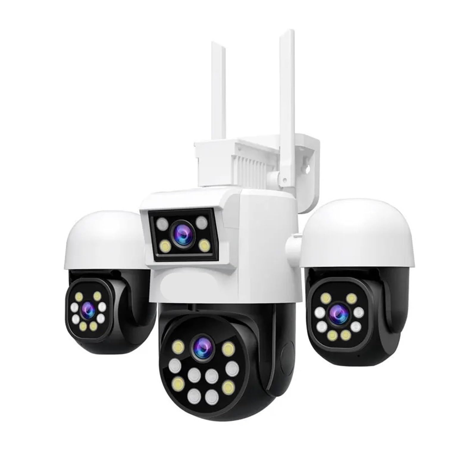 Caméra panoramique WiFi à Quatre objectifs 8MP