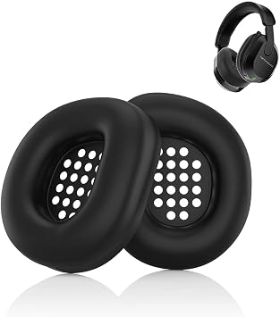 Silicone Case for Turtle Beach Stealth 600 Gen 3, Ear Pads Cover for Turtle Beach Stealth 600XB Gen 3 Wireless Headset, Sweatproof & Dustproof & Easily Washable Without Acoustic Foam, Black