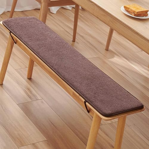 Kitchen Bench Cushion Pad, Indoor Dining Seat Cushion, Beer Garden Bench Pad, 30x180cm Chair Cushion for Dining Room, Stylish Comfortable Bench Cover