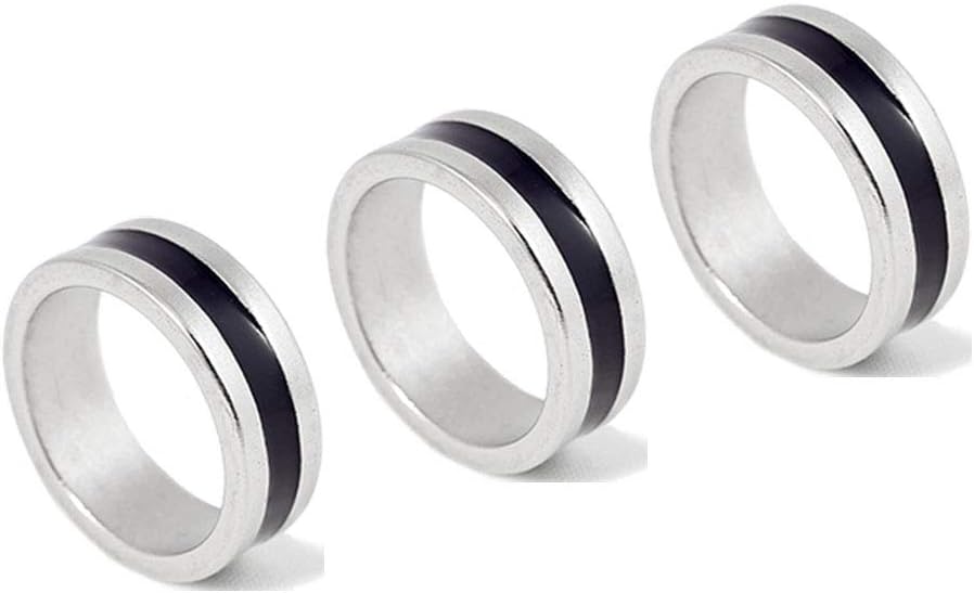 GBSTORE 3 Pcs Different Size Strong Magnetic Ring PK Magic Tricks Pro Magic Props