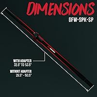 Vista 6 de Gator Frameworks Poste extensor de subwoofer/altavoz estándar y adaptador de 0.787 in, compatible con roscado M6 (GFW-SPK-SP)