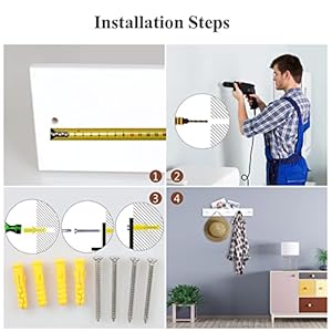 2Pcs Wood Coat Rack Wall Mounted, 16'' Hole to Hole Wooden Peg Rail for Wall Hangers, 5 Pegs Bamboo Wall Hook for Hanging Towels Hats Robes Clothes Keys, White 2Pcs Wood Coat Rack Wall Mounted 16 Hole to Hole Wooden Peg Rail for Wall Hangers 5 Pegs Bamboo Wall Hook for Hanging Towels Hats Robes Clothes Keys White