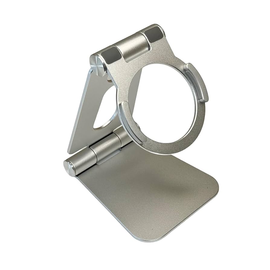 MagSafe充電器 スタンド マグネット Apple充電器 (銀) Amazon | 【Amazon限定ブランド】MagSafe 充電器専用 iPhone