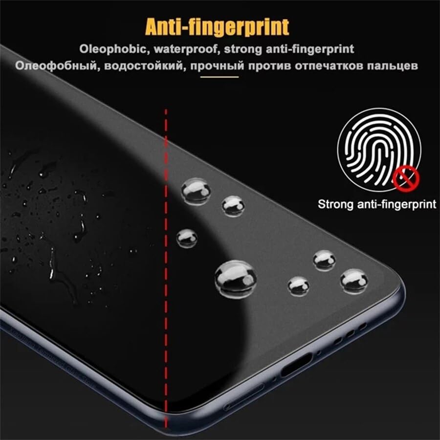 Upscreen Pellicola Protettiva Hybrid Glass Per Sony Xperia 1 II, Durezza 9H, Anti-Impronta, Made In Germany - 3