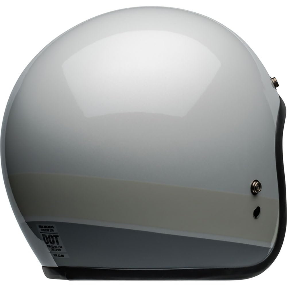 HELMET BELL CUSTOM 500 ECE6 APEX SILVER FLAKE XL Commercio, Industria e Scienza
