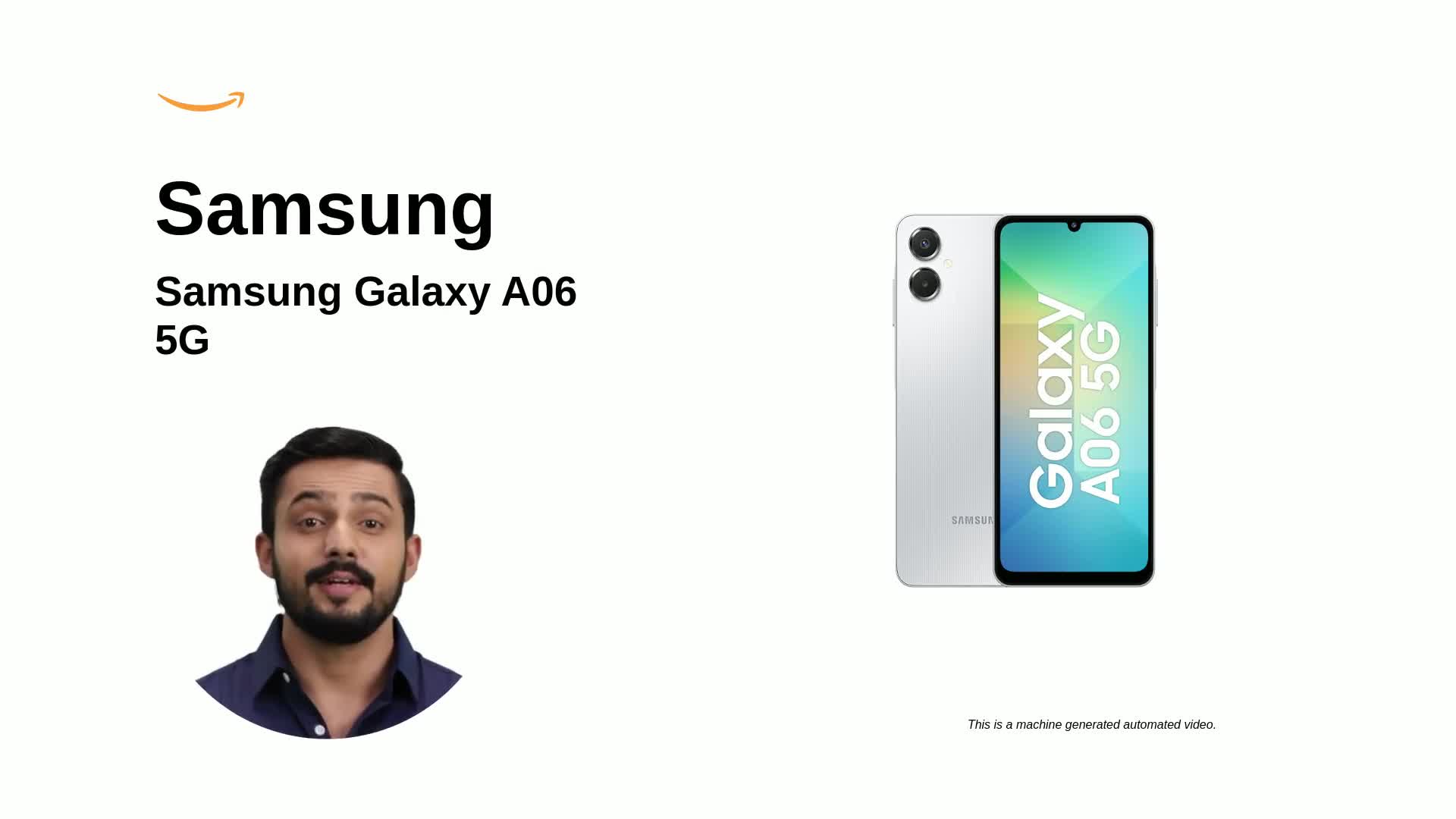Samsung Galaxy A06 5G (Gray, 6GB RAM, 128GB Storage) | 50MP Dual