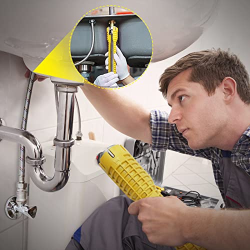 Image of Basin Wrench, Faucet and Sink Installer Tool Multifunctional Plumbing Tool Pipe Extractor for Sink Bathroom Kitchen Toilet Plumbing