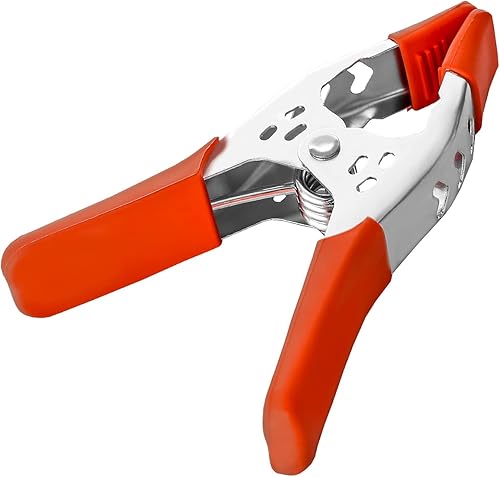 Miniatura 4 de Pinza de 6 pulgadas, metal con resorte grande y de alta resistencia, apertura de la mordaza de 3 pulgadas