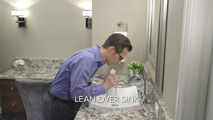 Watch How to Use the Waterpik Cordless Freedom Water Flosser on ...