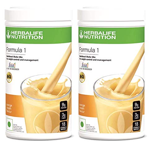 Herbalife Formula 1 Nutritional shake mix (Pack of 2) (Orange Cream) (B07MQPJW3P) Amazon Price History, Amazon Price Tracker