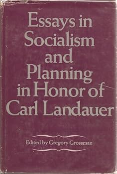 Hardcover Essays in socialism and planning in honor of Carl Landauer Book